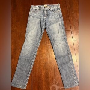 MOTHER Faded Blue Skinny Jeans